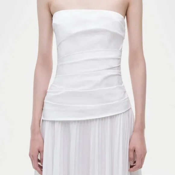SIMKHAI Arie Strapless Cotton Midi Dress is available for purchase on au  PAY Market - Imported Goods Online Store Co.Ltd. | au PAY Market - Online  Shopping Site